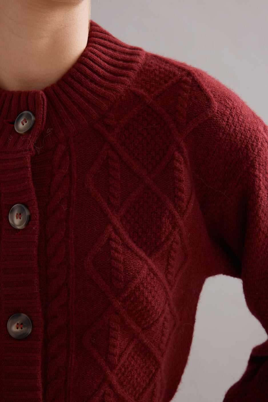 Cable Knit Cardi