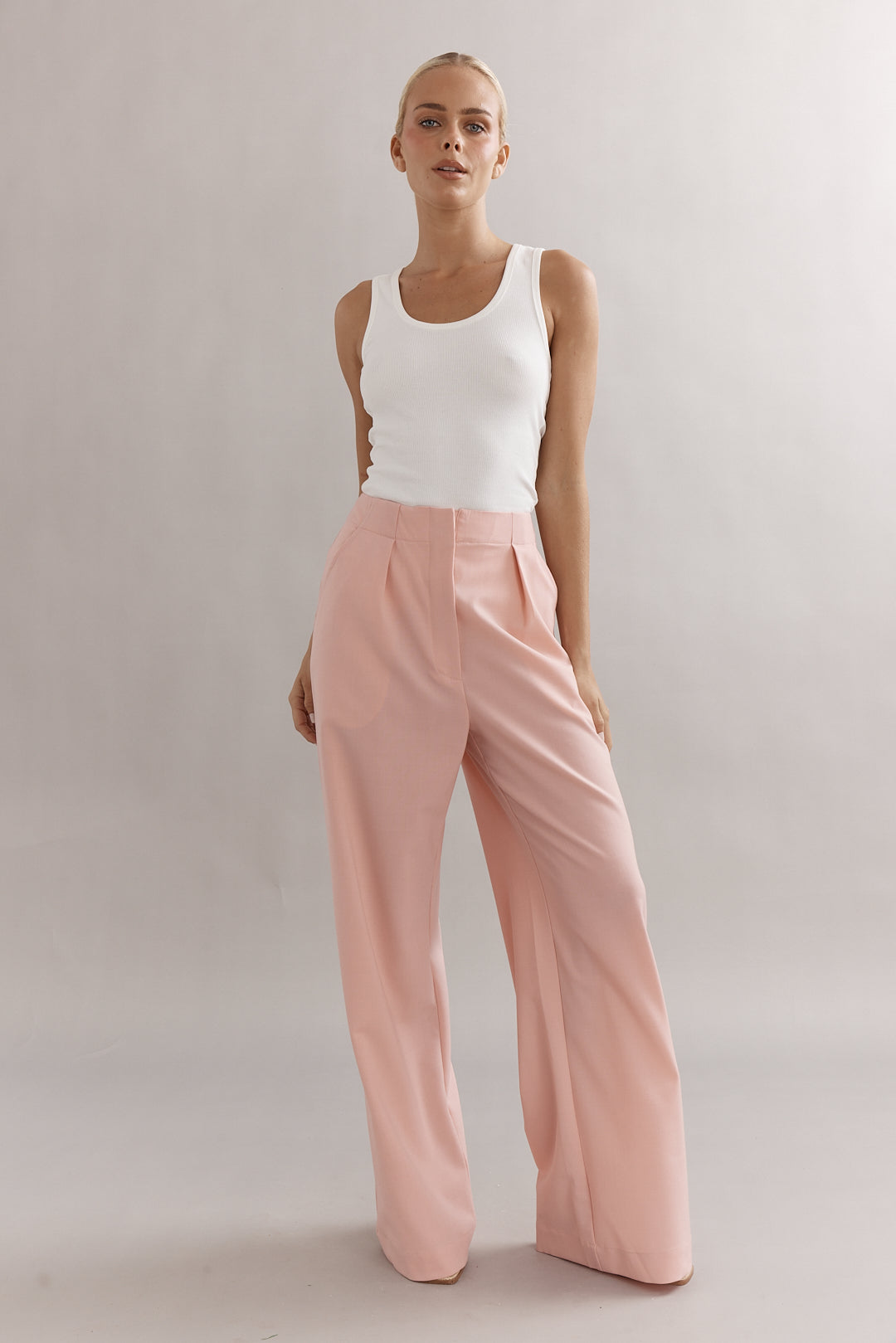 women's designer dress pants Samara Embroidered Silk Pant Set