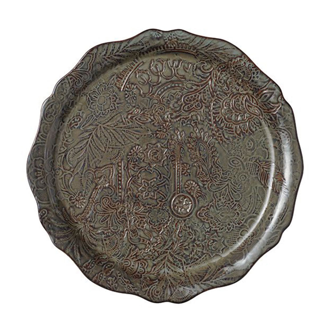 Sthal / Round Serving Plate / Fig