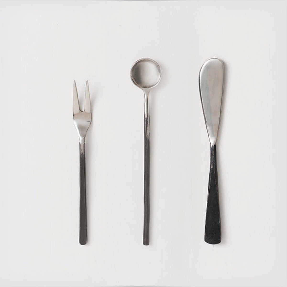 Hand Forged Condiment Utensil Set