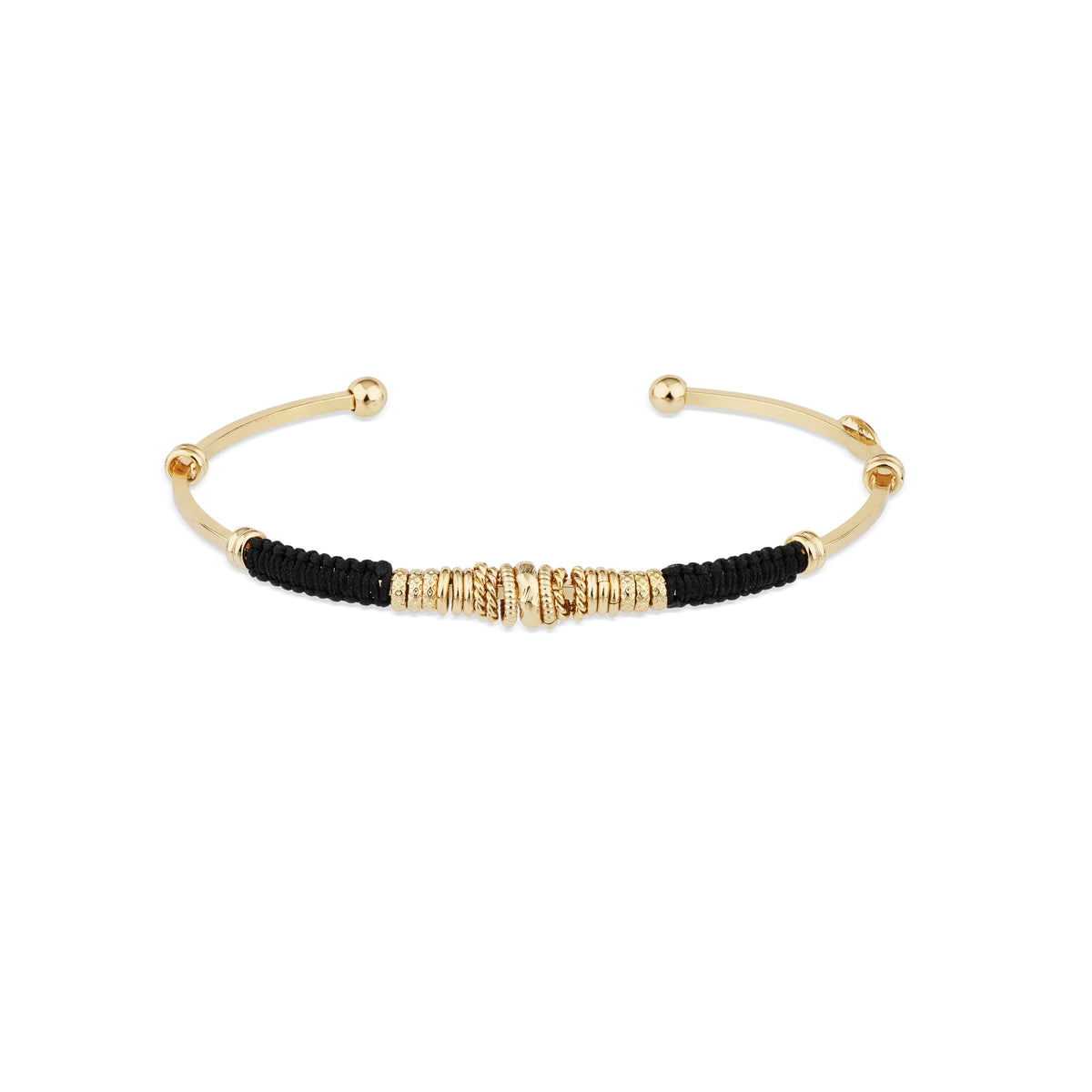 GAS Bijoux / Zizanie Bracelet / Gold + Black