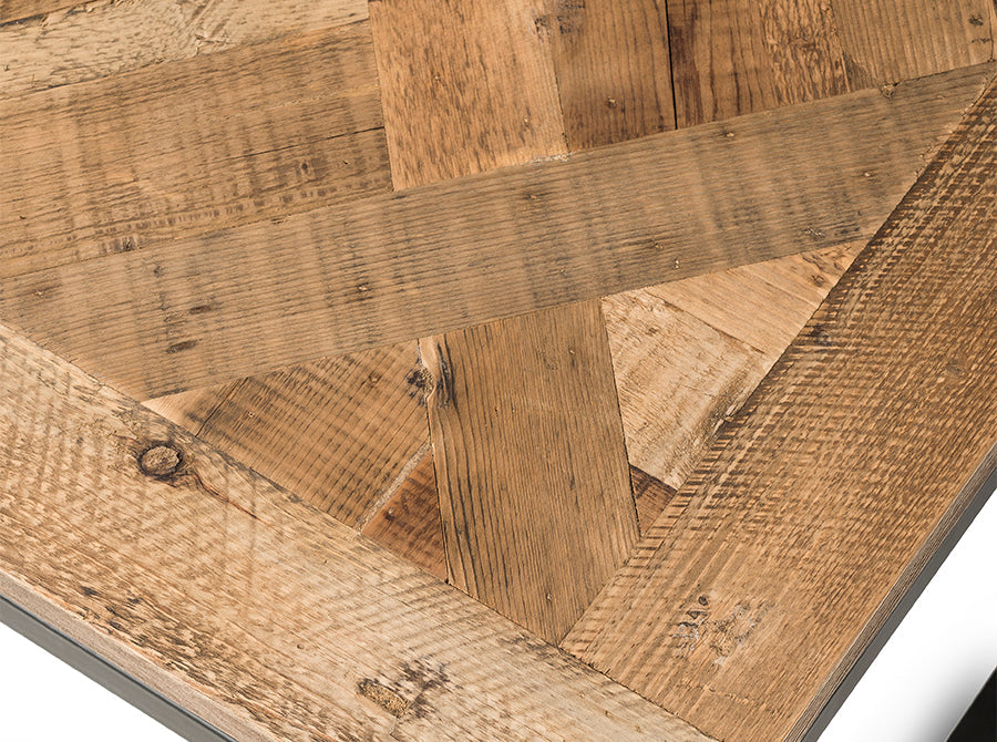 Parquet Top Coffee Table / Rectangle