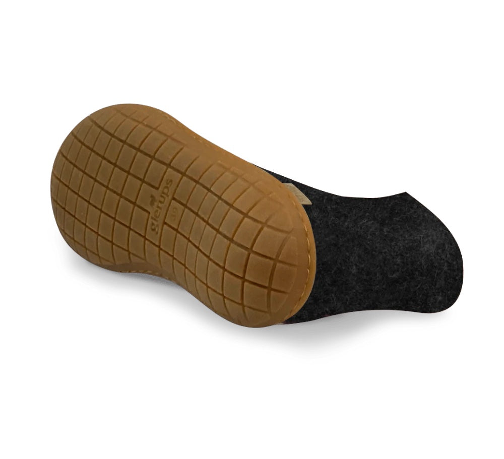 Glerups / Boot / Charcoal / Rubber Sole
