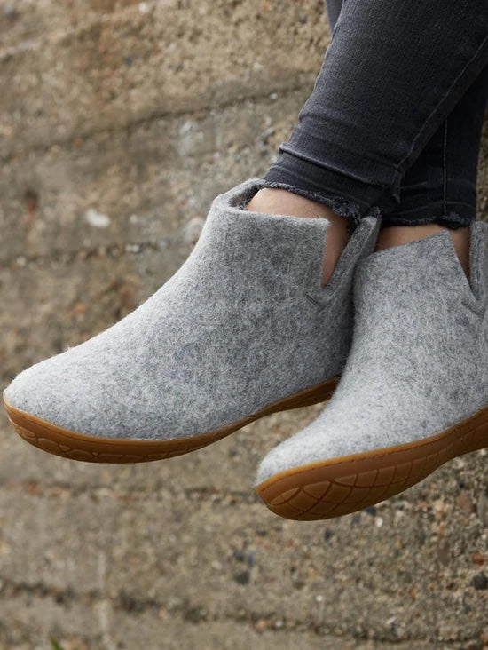 Glerups / Boot / Grey / Rubber Sole