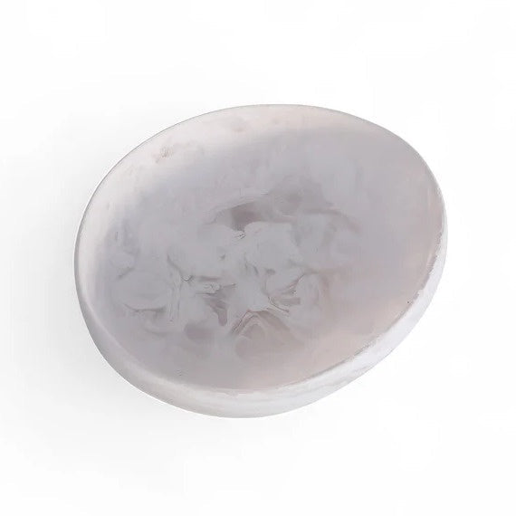 Nashi Home / Arila Bowl / White Swirl