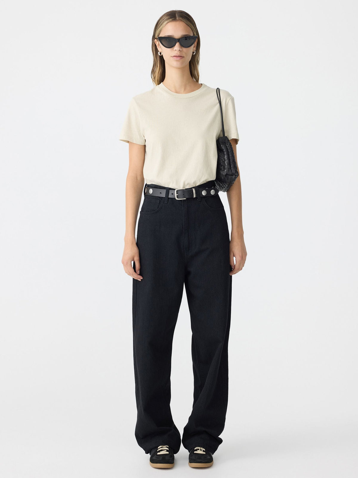Bassike / Regular Classic T-Shirt / Stone Clay