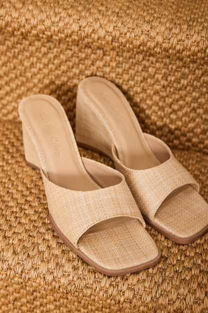 Le-Wedge Raffia