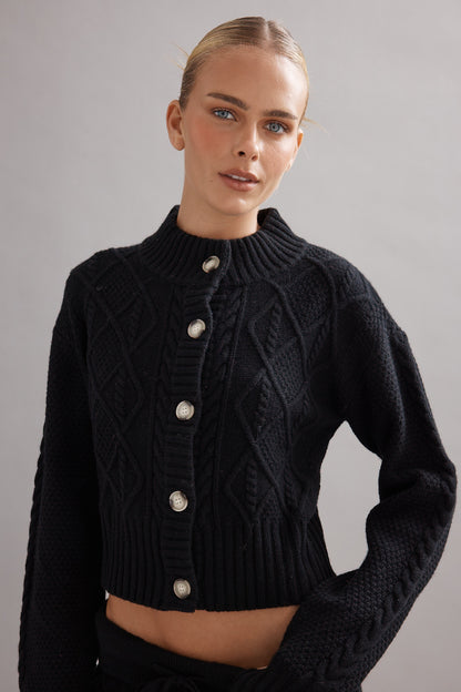 Cable Knit Cardi