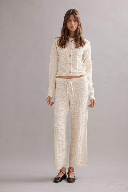 Cable Knit Pant