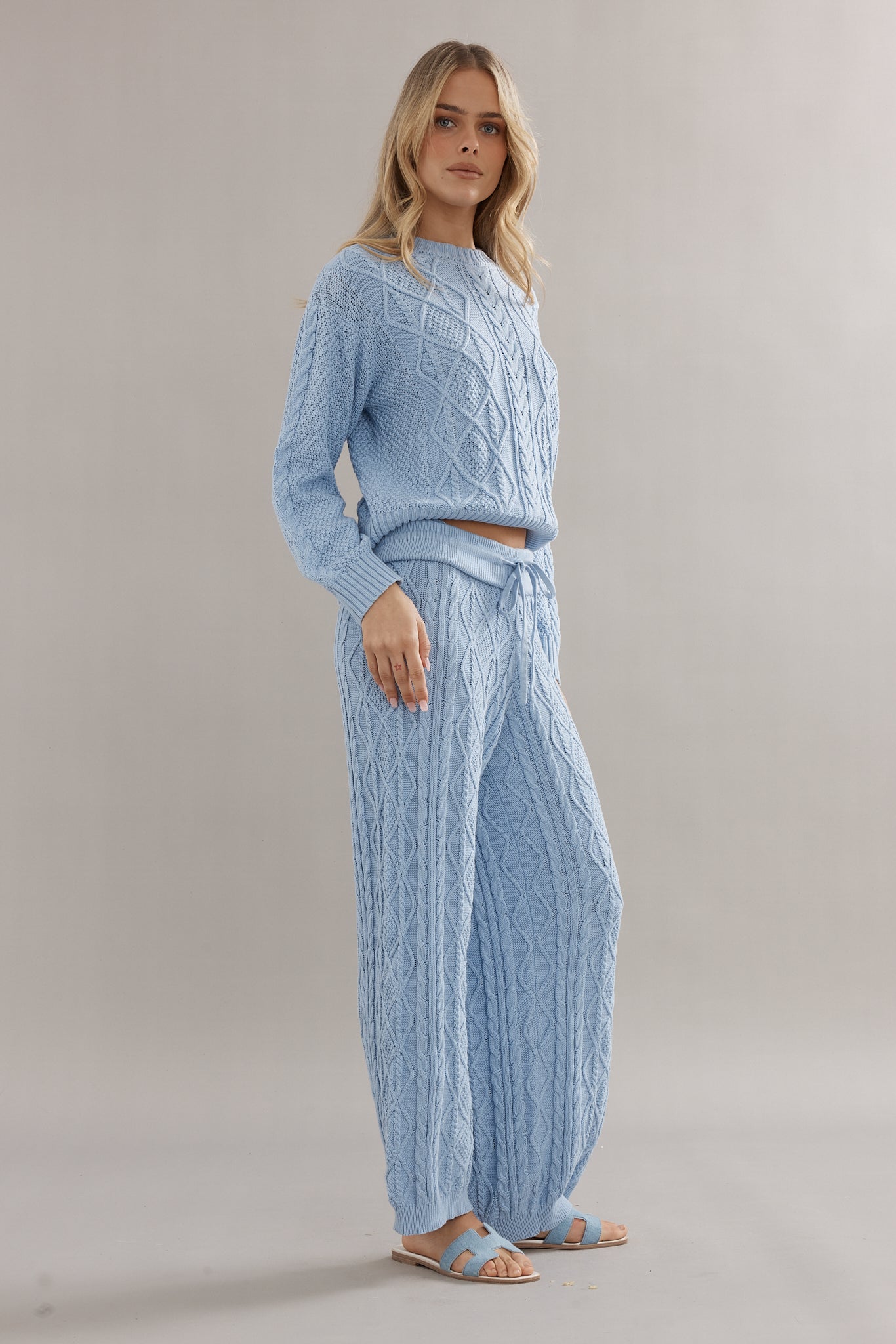 Cable Knit Pants