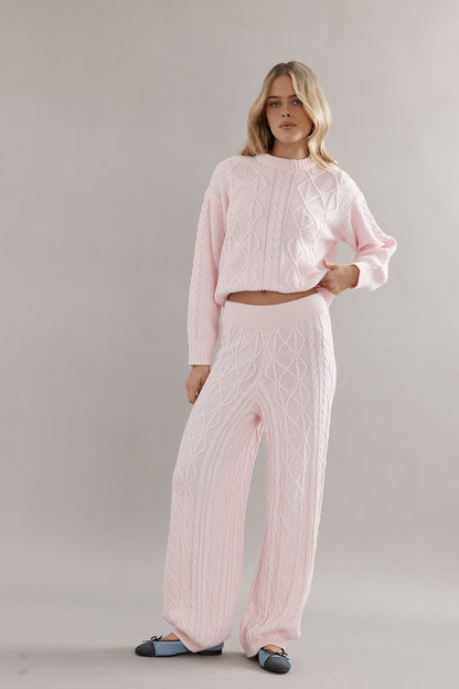 Cable Knit Pants