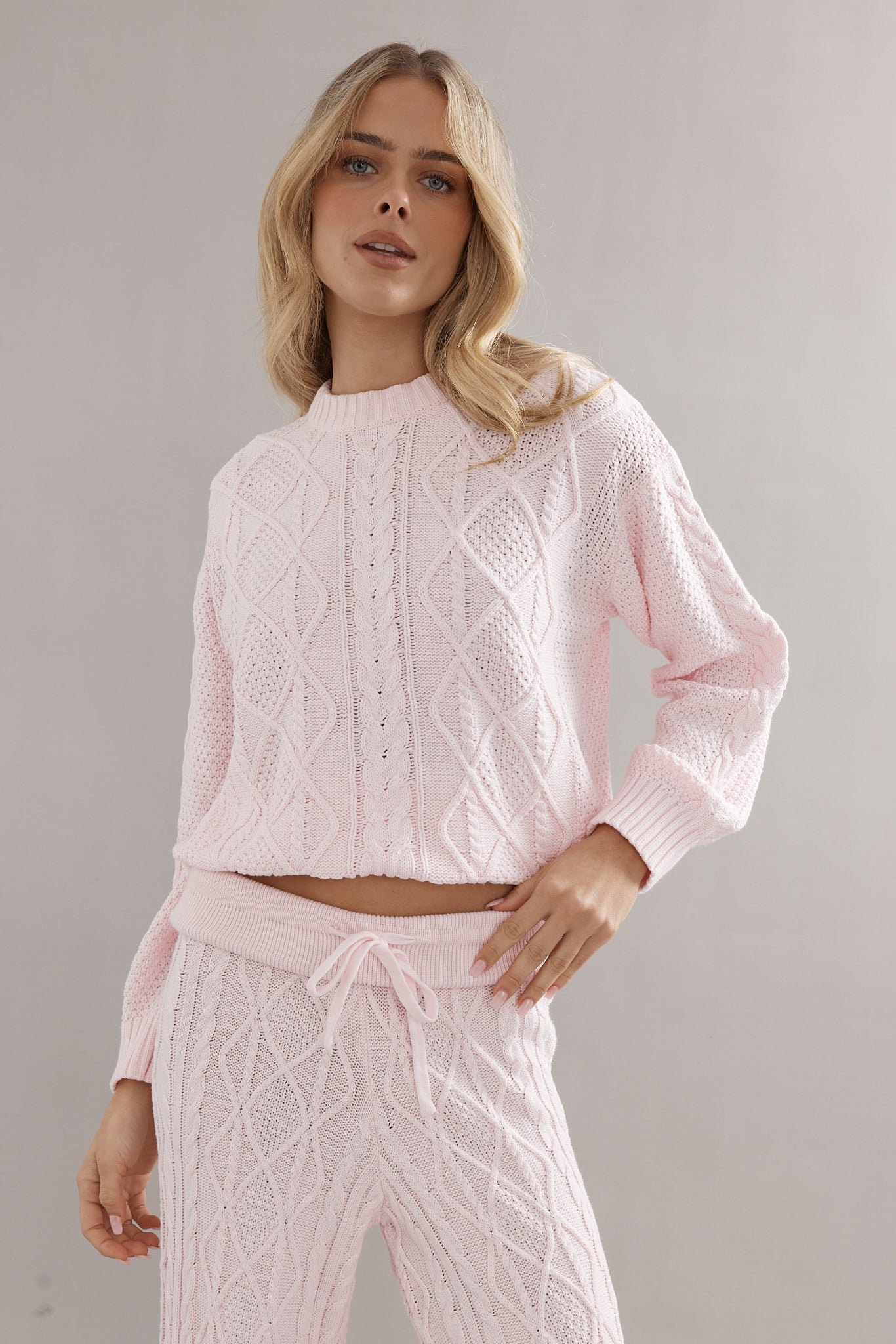 Cable Knit Jumper – Caitlin Crisp