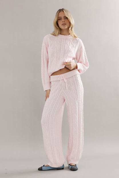 Cable Knit Pants