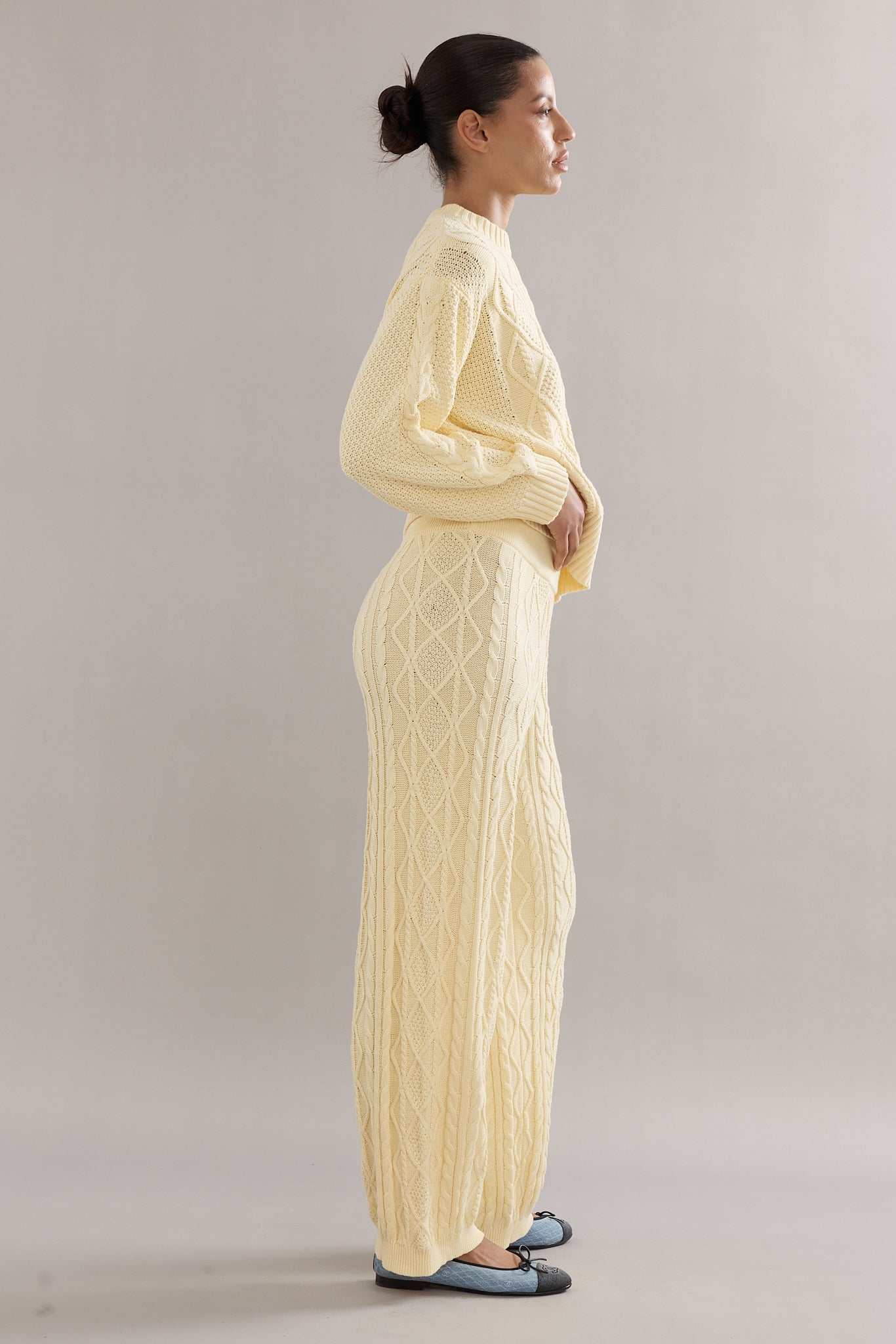 Cable Knit Pants