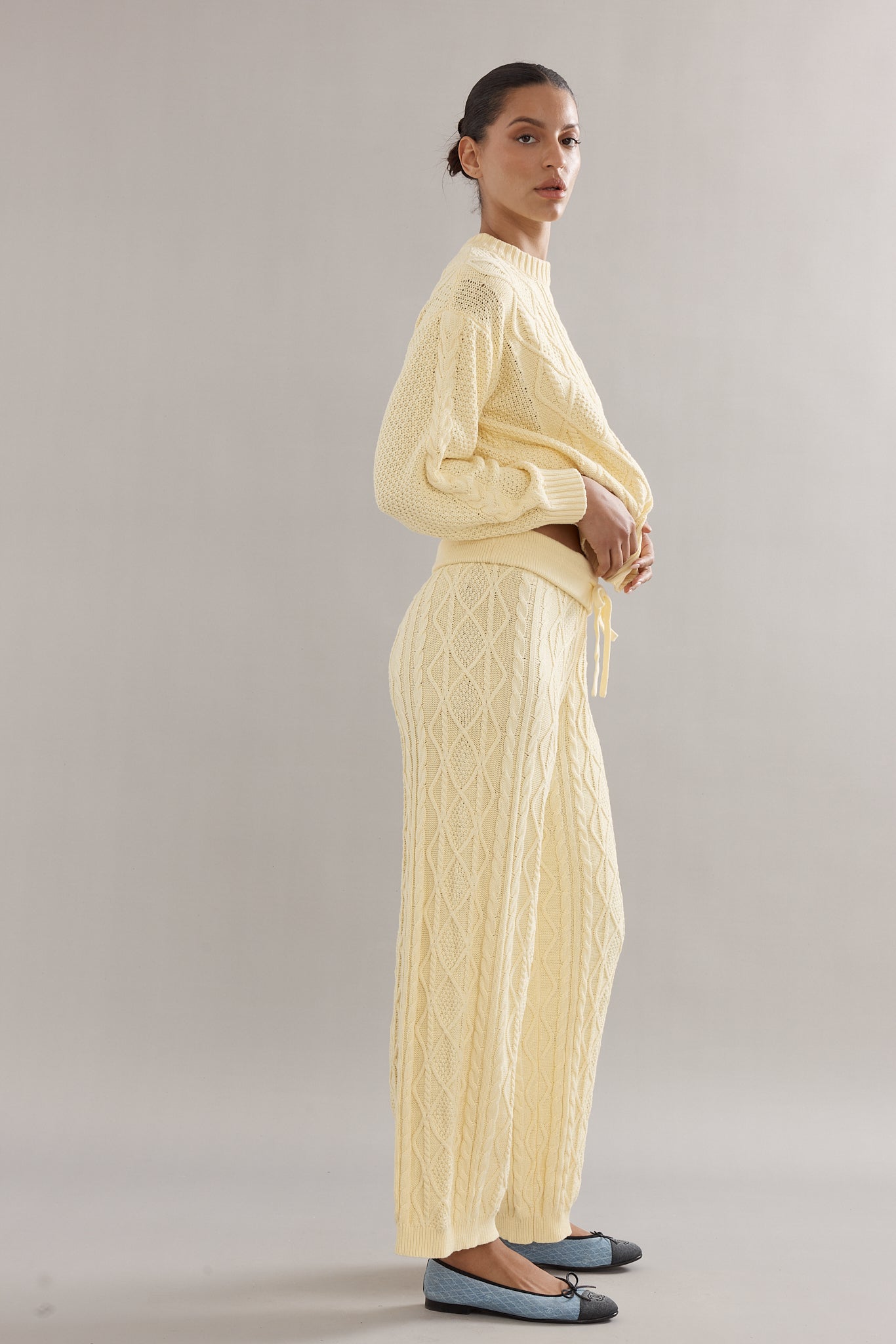 Cable Knit Pants