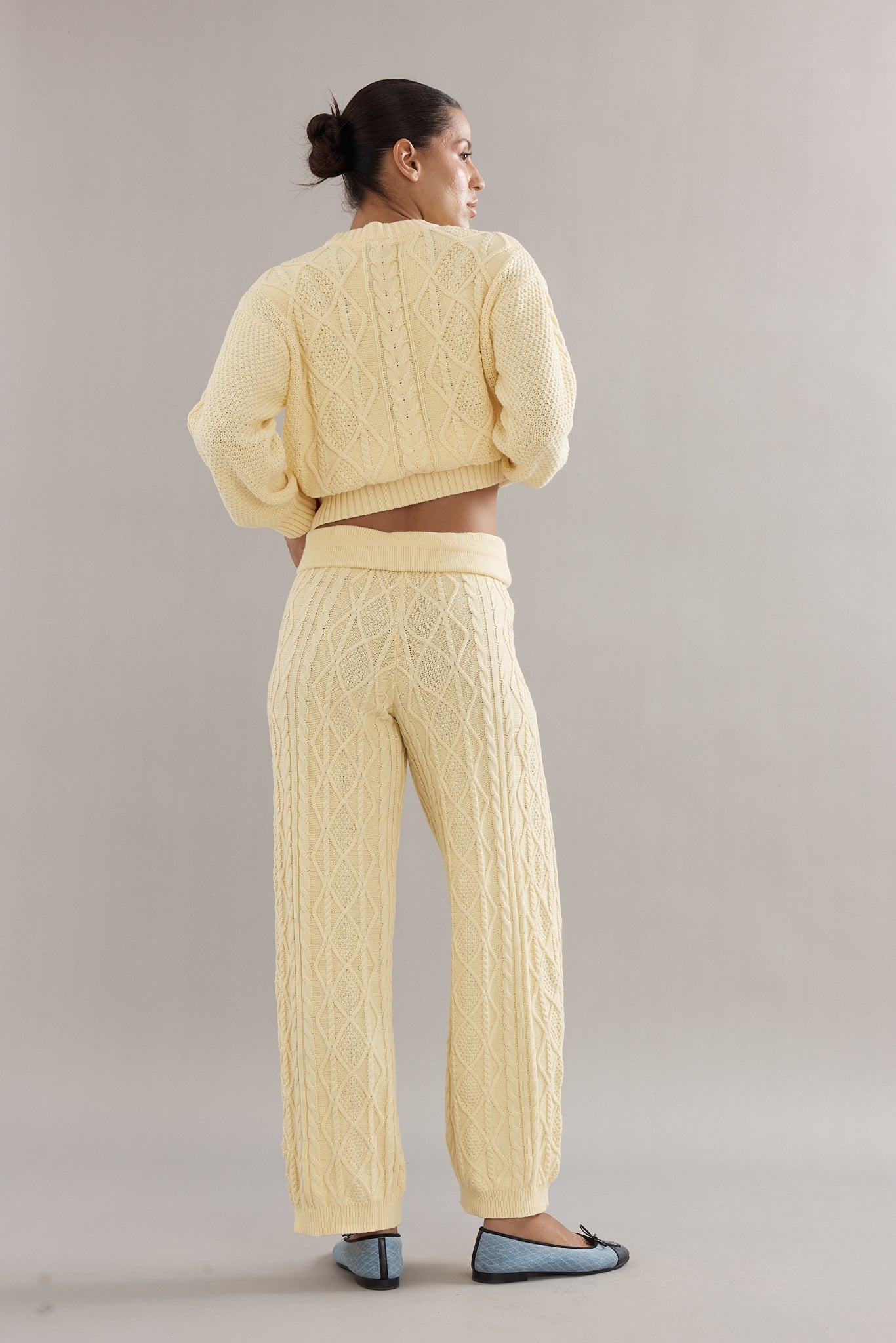 Cable Knit Pants