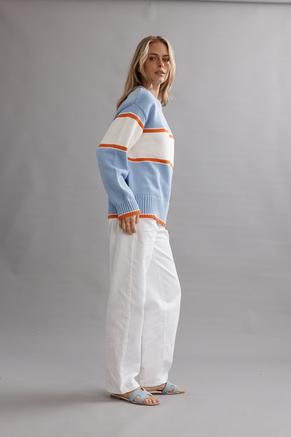 Club CC Stripe Jumper