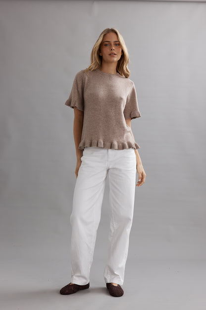 Frilly Knit Tee