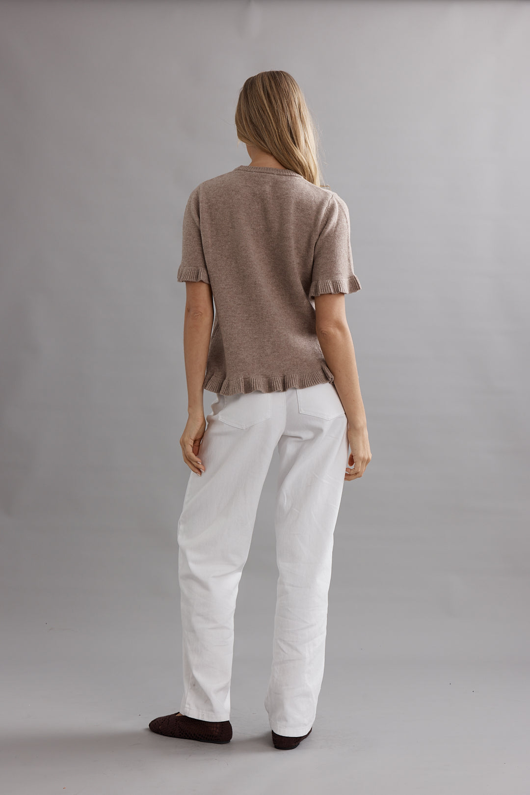 Frilly Knit Tee