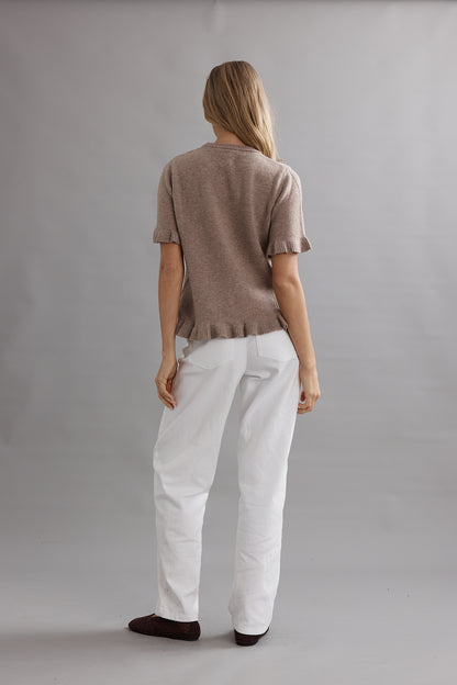 Frilly Knit Tee