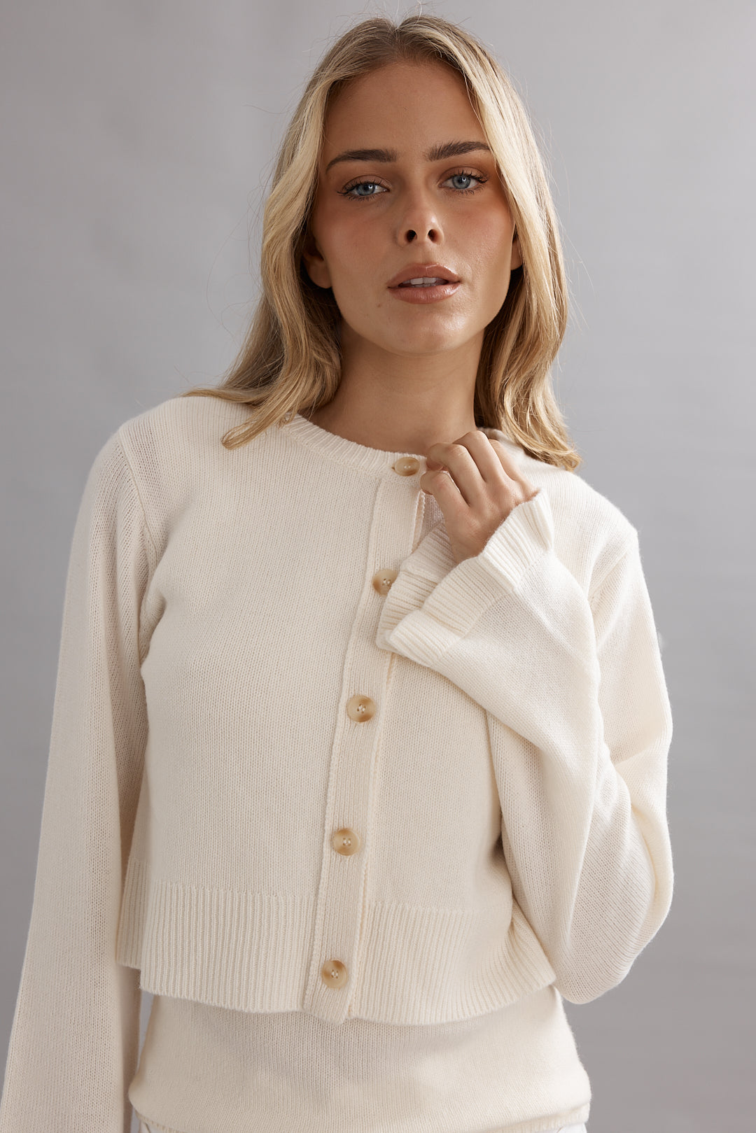 Frilly Crop Cardi