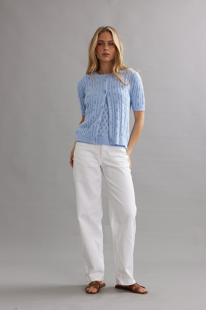 Lace Stitch Cardi
