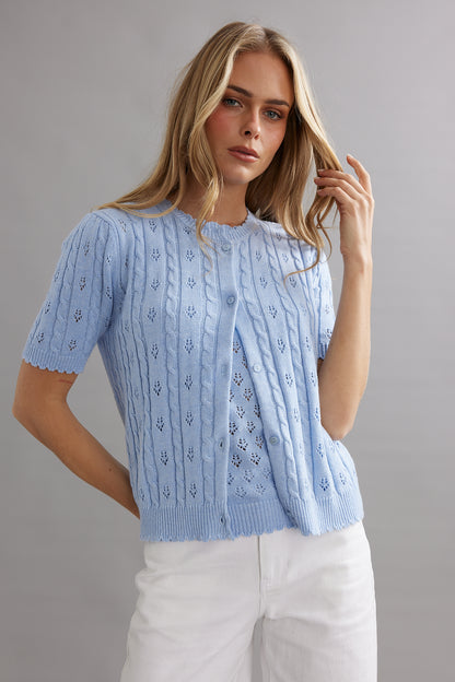 Lace Stitch Cardi