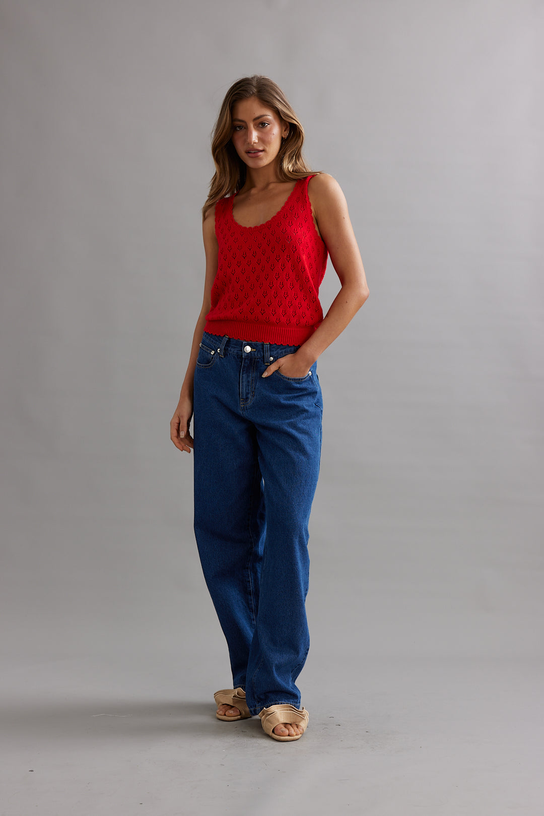 Lace Stitch Tank