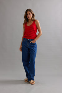 Lace Stitch Tank