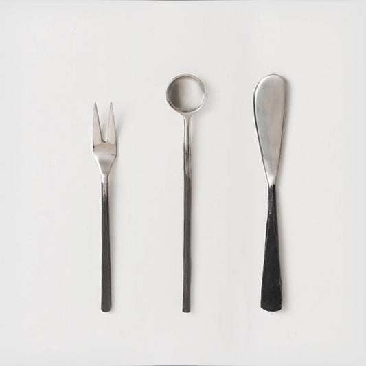 Hand Forged Condiment Utensil Set