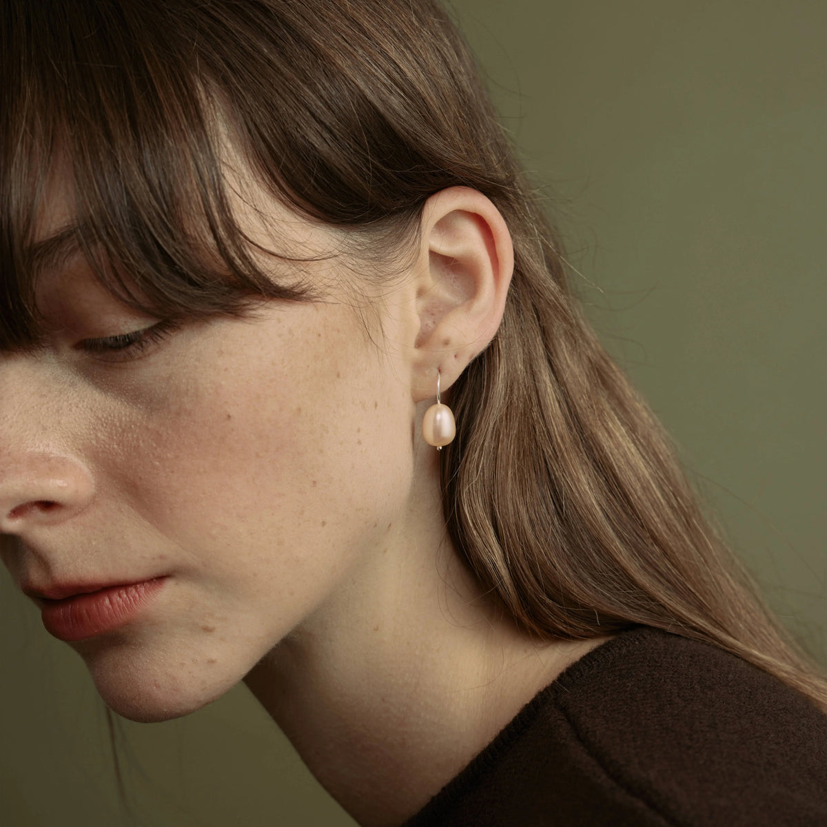 Jasmin Sparrow / Blush Mini Pearl Earrings