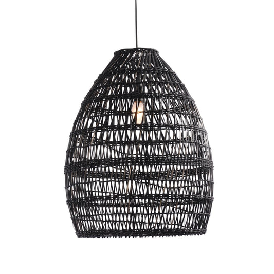 Broste Copenhagen / Lampshade / Blackwash / Large