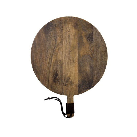 Broste Copenhagen / Greywash Round Chopping Board / Large