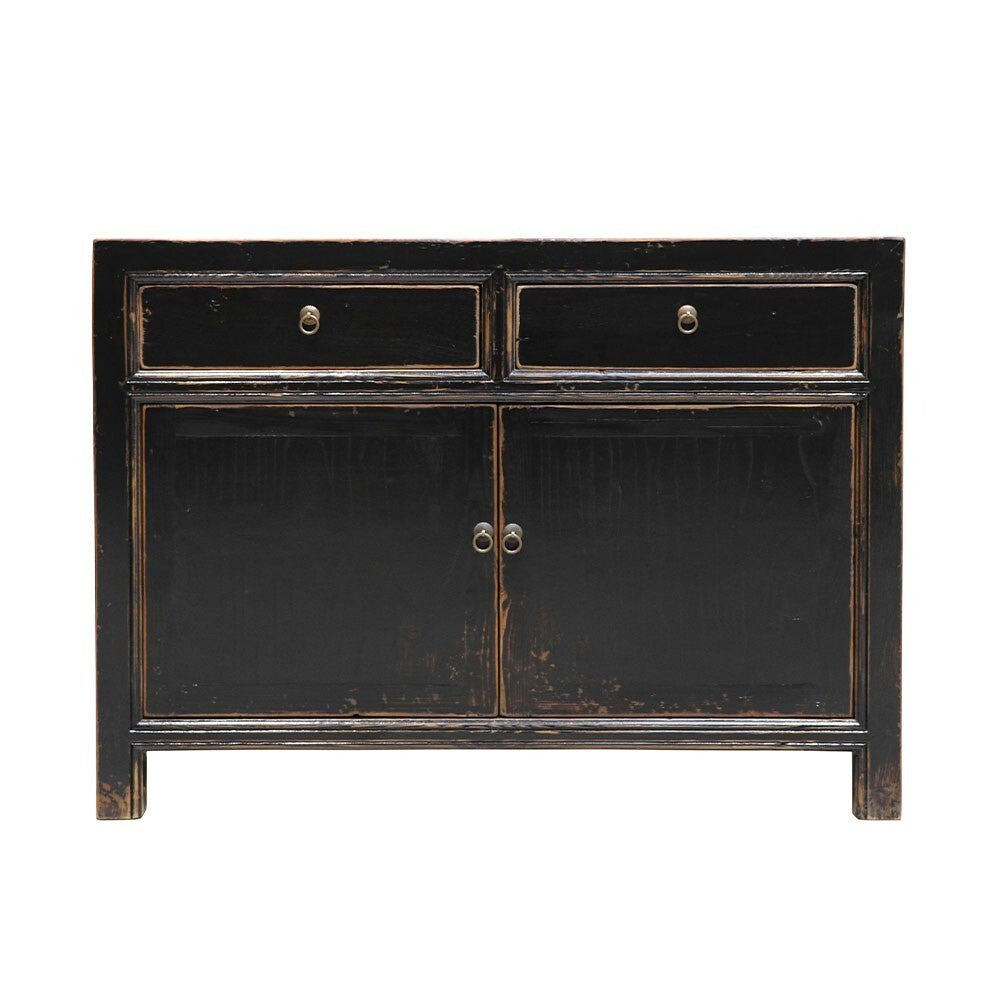 Oriental 2 Door Sideboard / Vintage Black