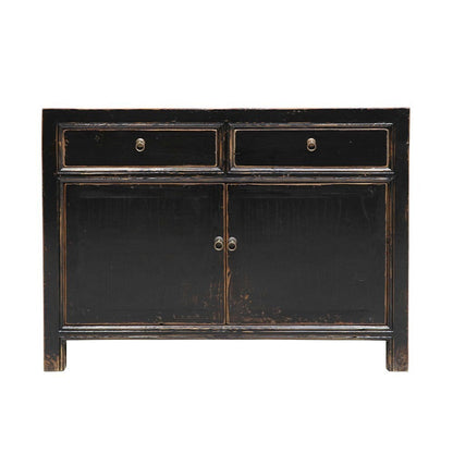 Oriental 2 Door Sideboard / Vintage Black
