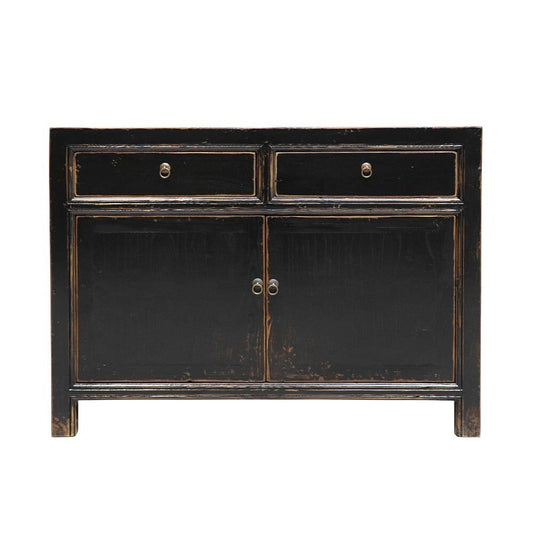 Oriental 2 Door Sideboard / Vintage Black