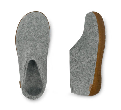 Glerups / Shoe / Grey / Rubber Sole