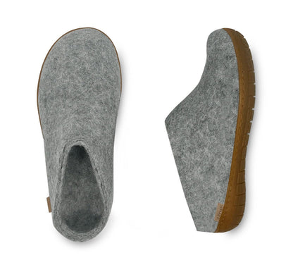 Glerups / Slip-on  / Grey / Rubber Sole