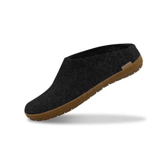 Glerups /  Slip-on  / Charcoal / Rubber Sole