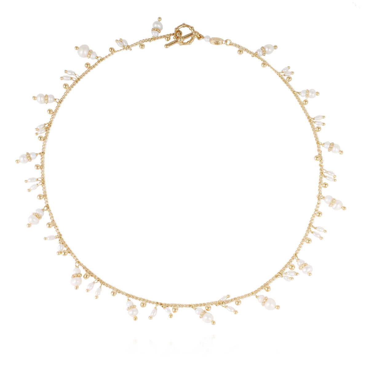 GAS Bijoux / Tangerine Necklace / Mother of Pearl