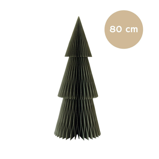 Christmas Tree Standing Ornament / Olive Green / Large