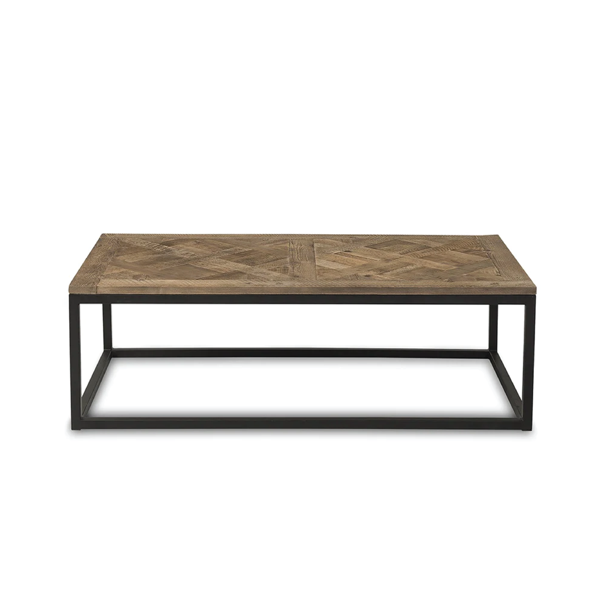 Parquet Top Coffee Table / Rectangle