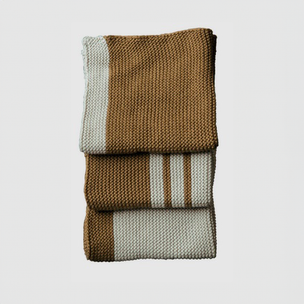Lavette Knitted Washcloths / Pannello + Bronze