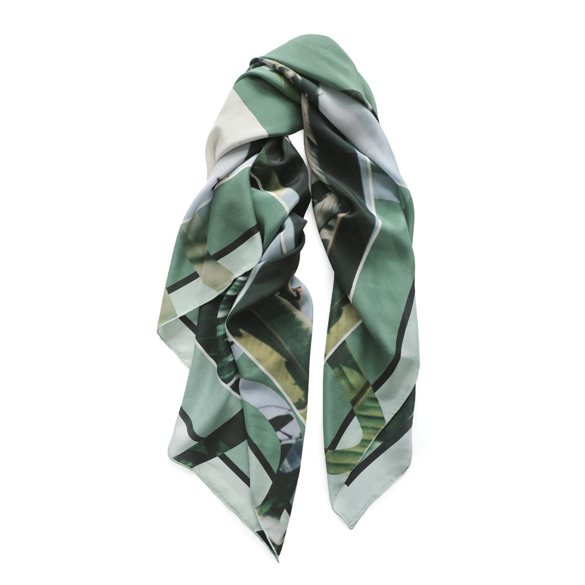 Good & Co / Emerald Canopy / Oversized Square Scarf