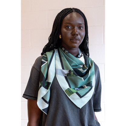 Good & Co / Emerald Canopy / Oversized Square Scarf