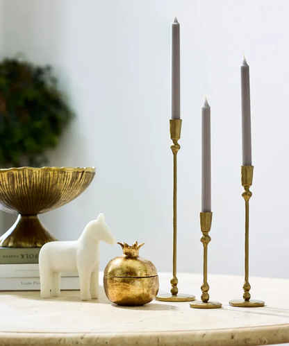 Candlestick / Gold Forged