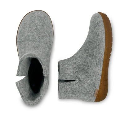 Glerups / Boot / Grey / Rubber Sole