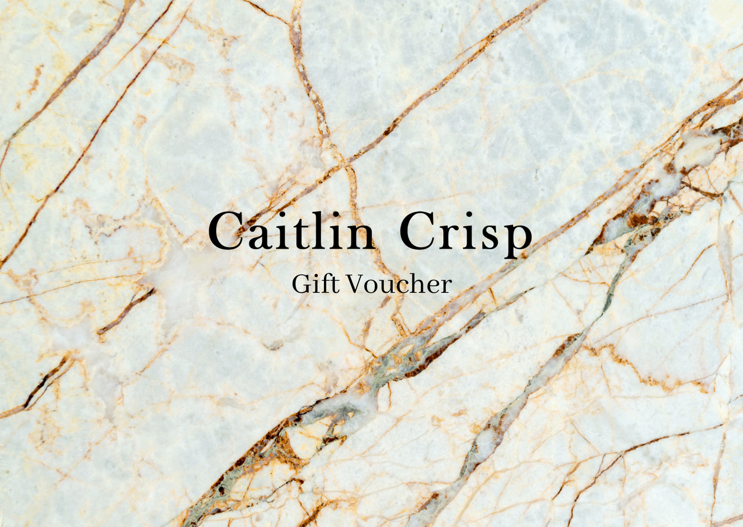 Caitlin Crisp Gift Voucher