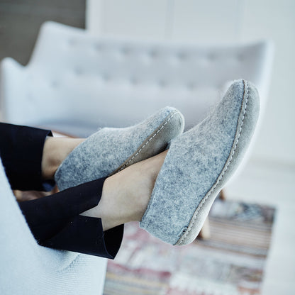 Glerups / Shoe / Grey  / Leather Sole