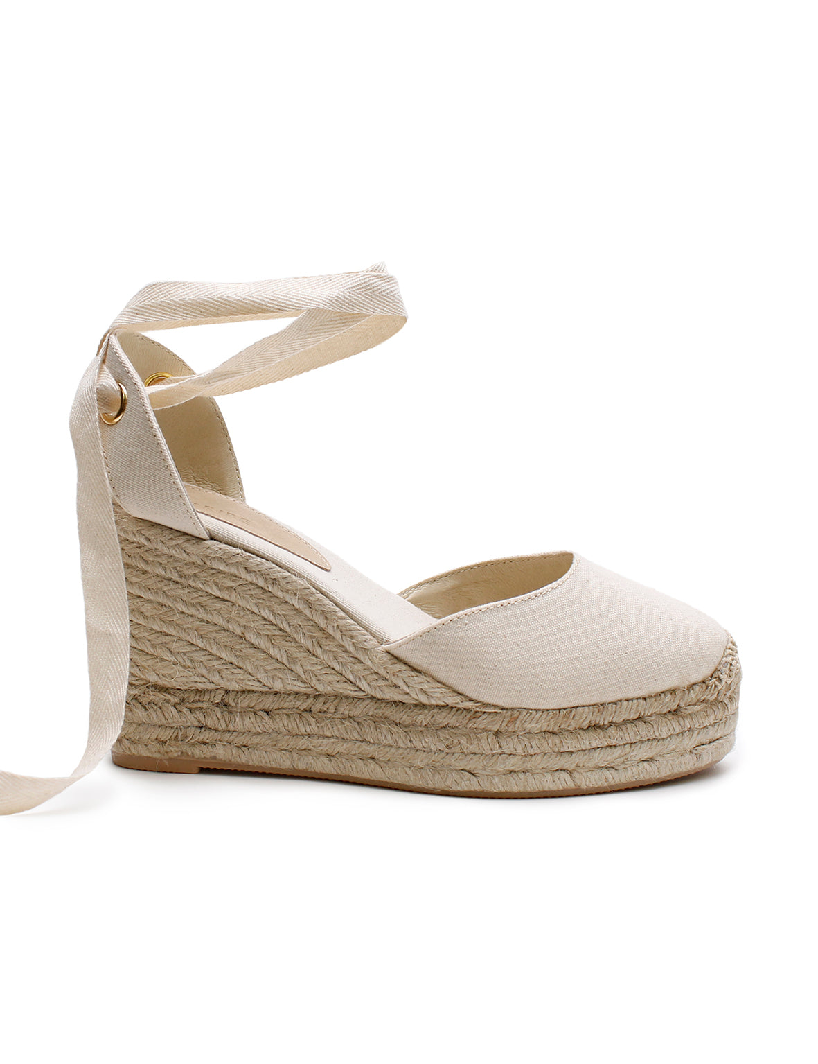 High Wedge Espadrille - Crudo